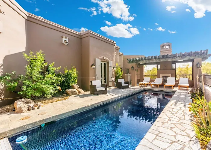 Luxury Estate With Pool Sport Court & Mtn Views Cave Creek