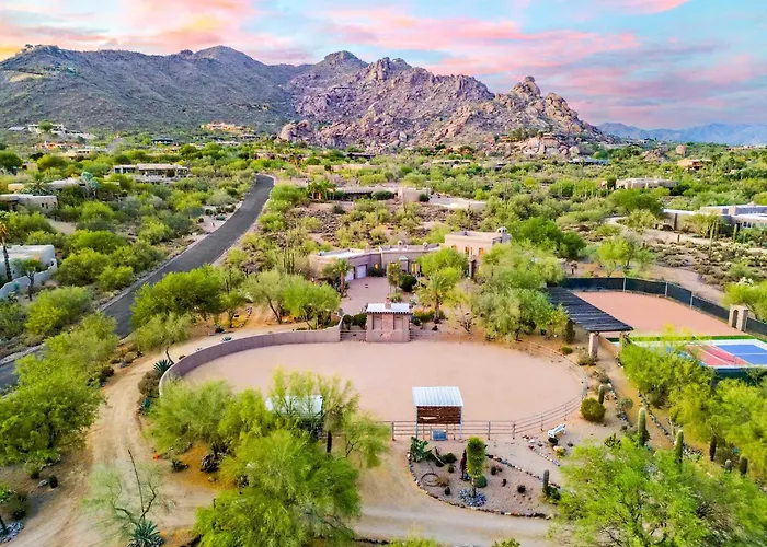 Luxury Estate With Pool Sport Court & Mtn Views Cave Creek