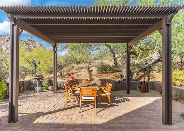 Dom wakacyjny Luxury Estate With Pool Sport Court & Mtn Views Cave Creek