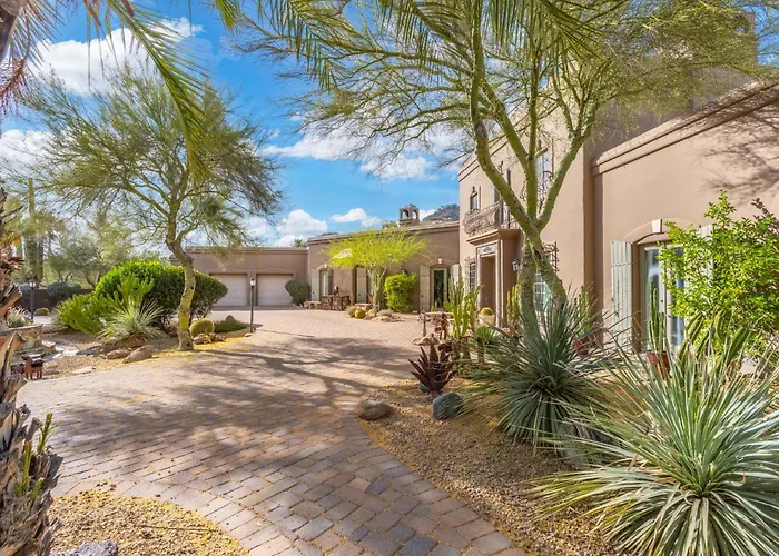Dom wakacyjny Luxury Estate With Pool Sport Court & Mtn Views Cave Creek